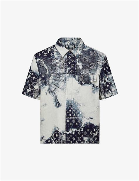 tie dye lv|louis vuitton tie dye shirt.